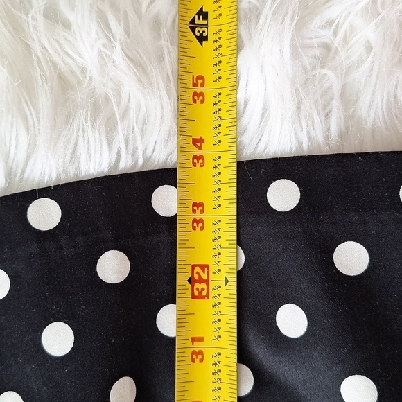 NEW LC Lauren Conrad Polka Dot Fit and Flare Dress - Picture 15 of 16